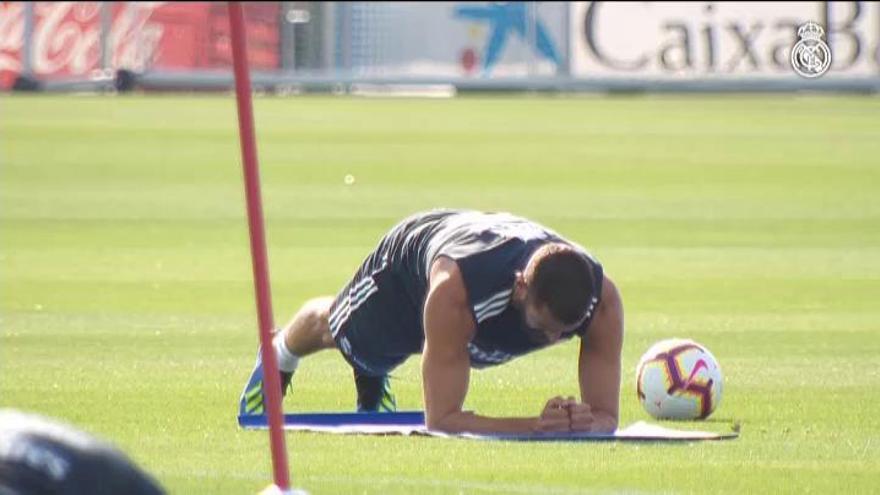 Segundo día de entrenamiento para el Madrid de Lopetegui