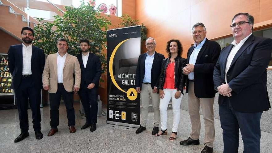 Presentación de la plataforma &quot;Vitgal&quot; en el Auditorio Emilia Pardo Bazán. // Gustavo Santos