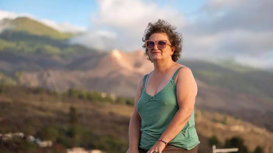 Fátima Ramos lo perdió todo en la erupción del Tajogaite