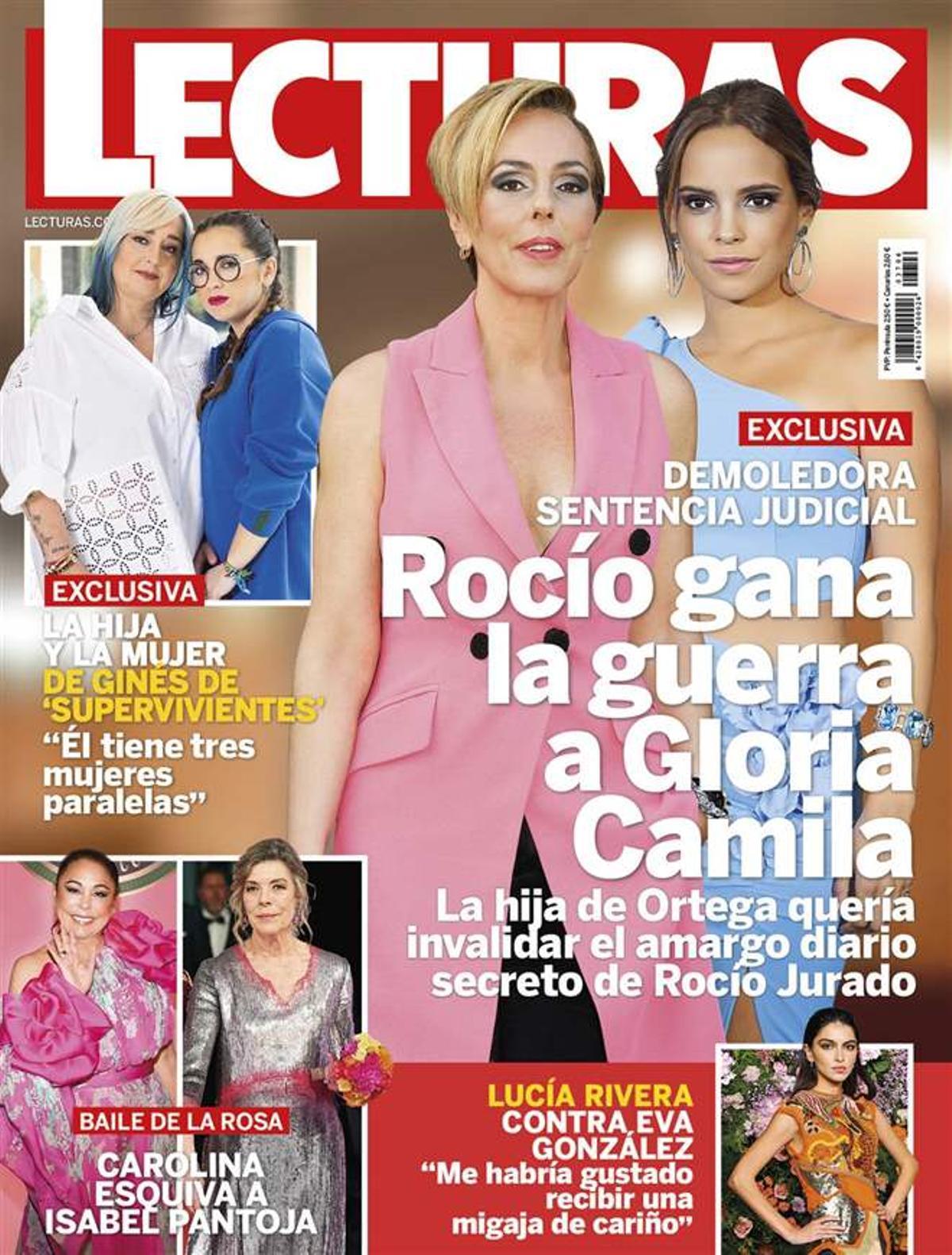 Lecturas: Rocío gana la guerra a Gloria Camila