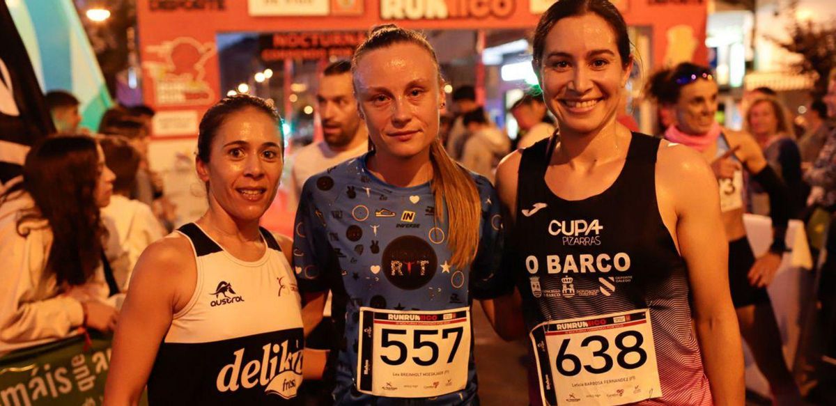 Paula Pachón, Lea Breinholt y Leticia Barbosa. |  Adrián Irago