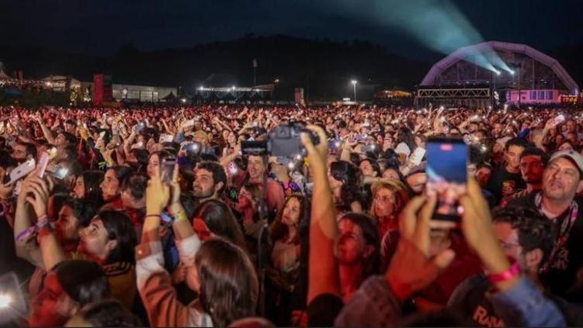 Público en uno de los conciertos del festival