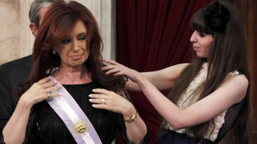 Cristina Fernández de Kirchner jura por segunda vez como presidenta de Argentina