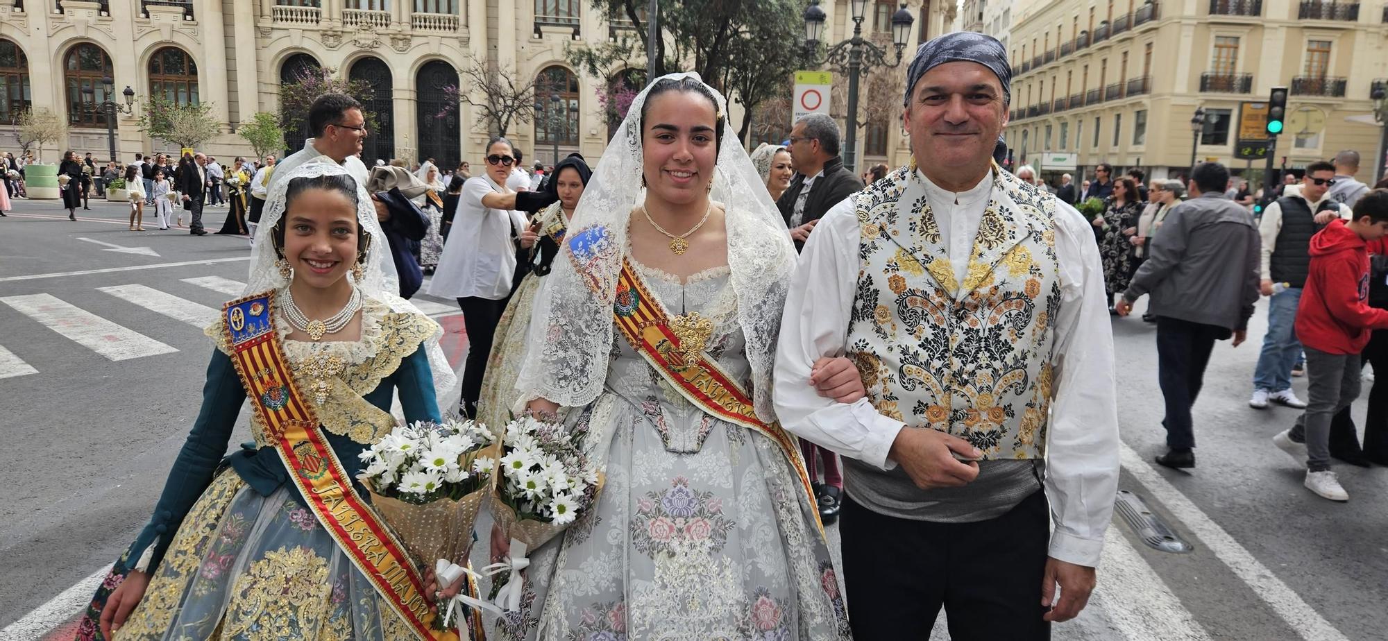 Las Fallas en la Ofrenda de San Vicente Ferrer 2024