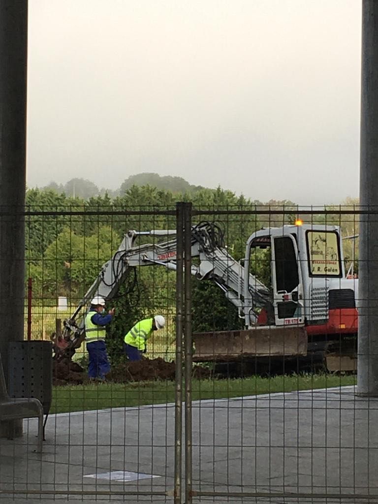 Iniciadas las obras para que la estación de autobuses de Cangas de Onís tenga talleres