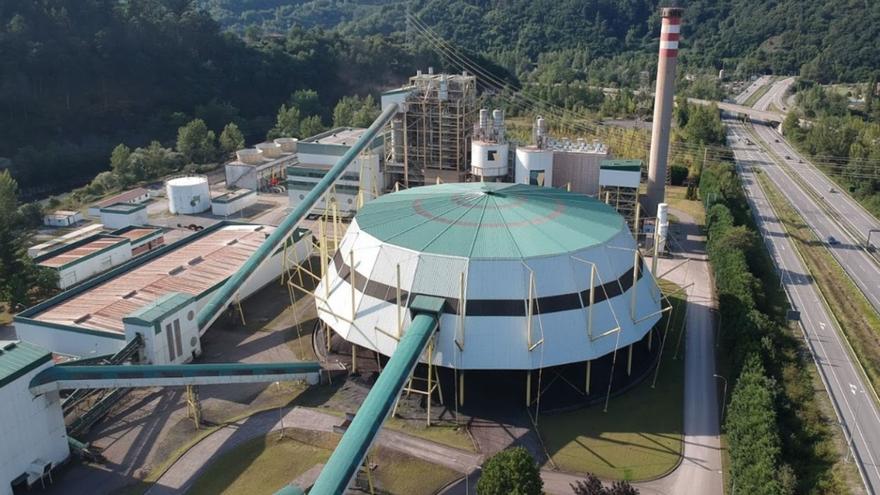 Luz verde a la térmica de biomasa de La Pereda, clave para la “viabilidad” de Hunosa