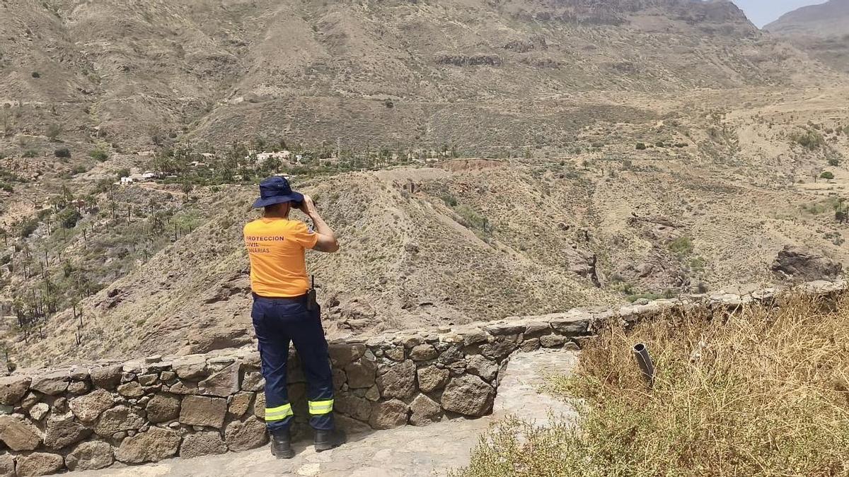 Los servicios de emergencia vigilan el monte por el episodio de calor extremo