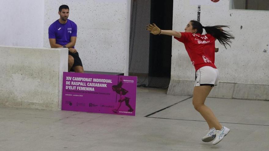 Ana-Mar i Victoria-Aida, semifinals del XIV Individual CaixaBank de raspall