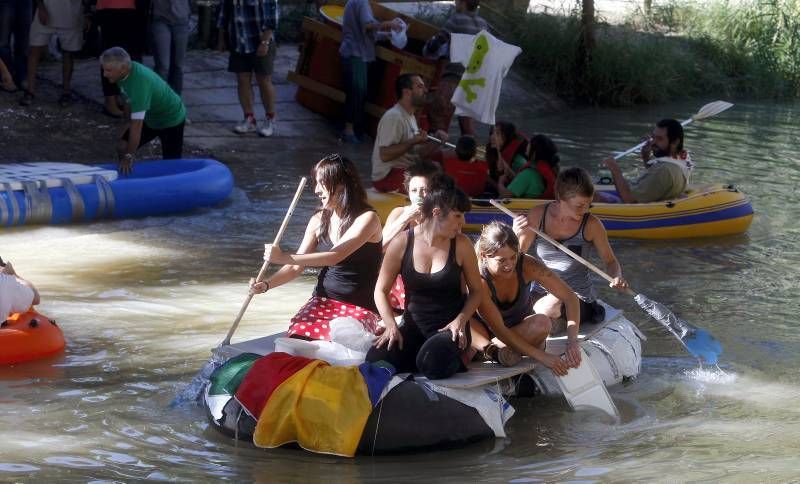 Fotogalería: Bajada reivindicativa por el Canal Imperial