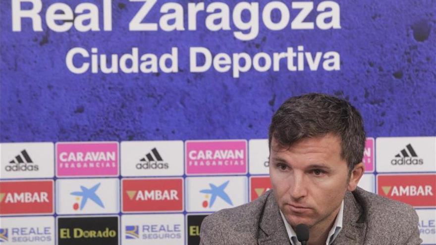 Lalo Arantegui: El Real Zaragoza no va a pelear por evitar el descenso