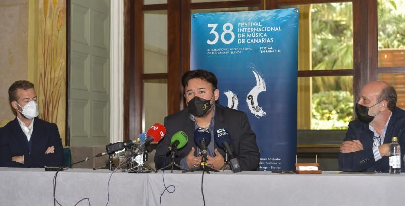 avier Camarena presenta sus conciertos en el 38 Festival de Música de Canarias