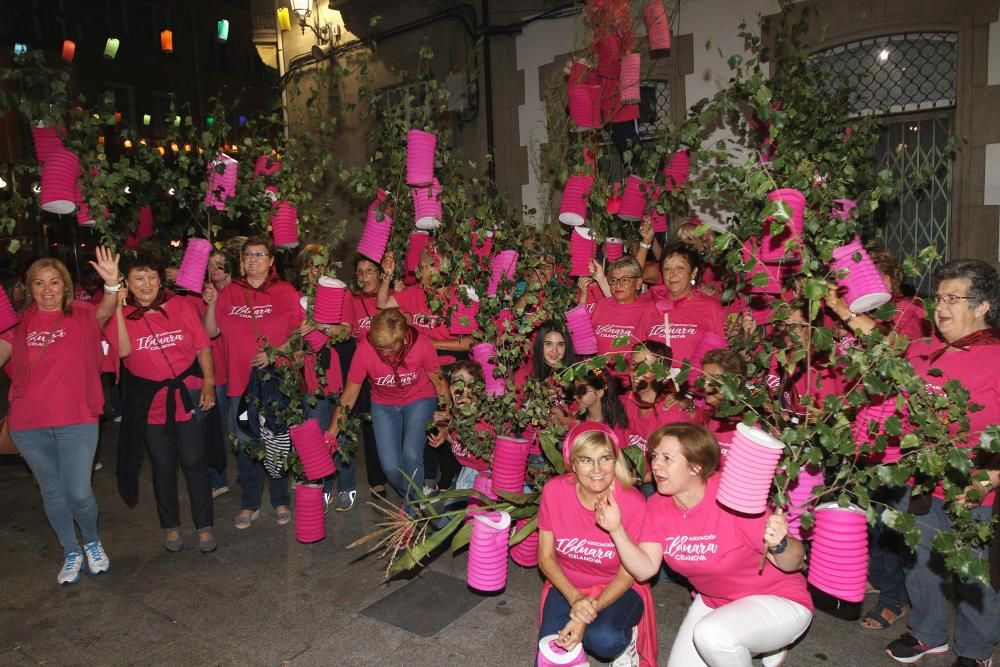 Celanova, tras la estela de 15.000 faroles