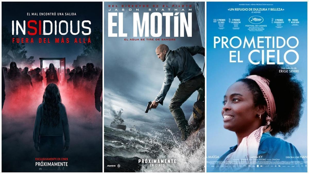 Los estrenos de cine de este viernes 21 de agosto.