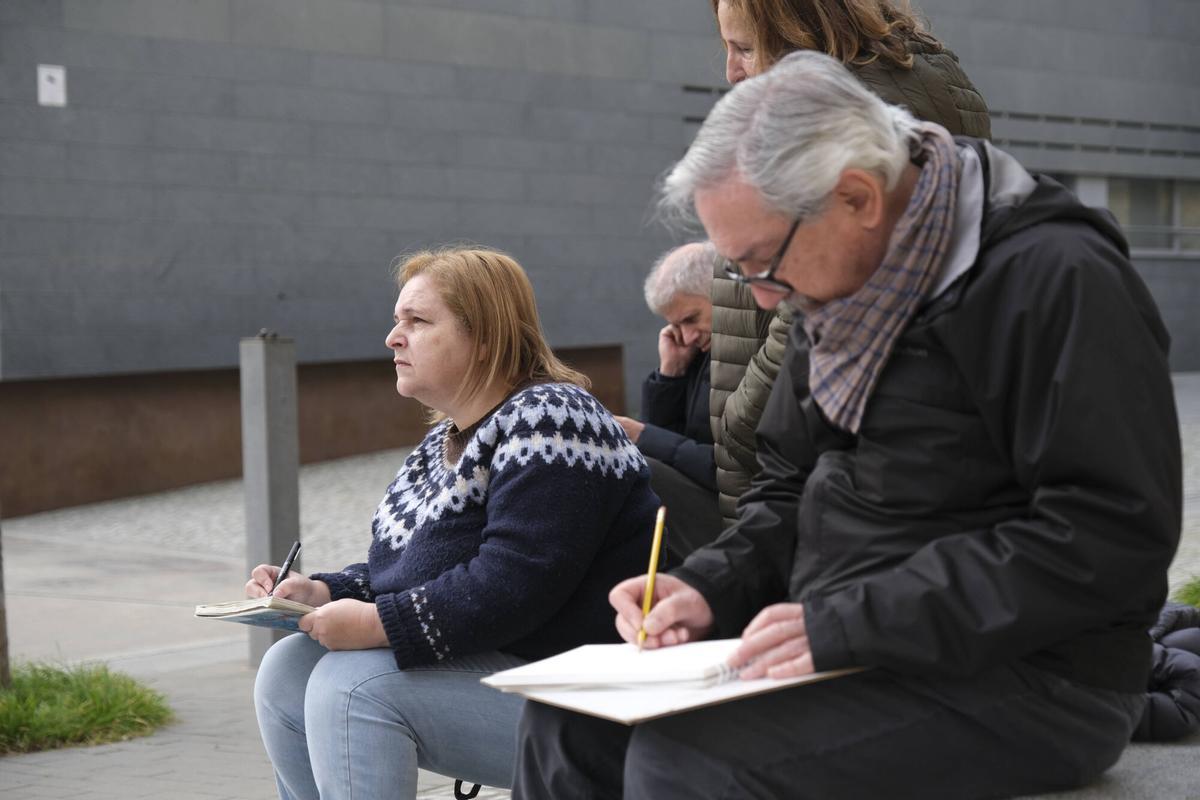 Les imatges de la 3a trobada de Urban Sketchers del Bages