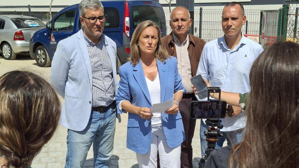 Luisa Sánchez, presidenta del Partido Popular de Vigo