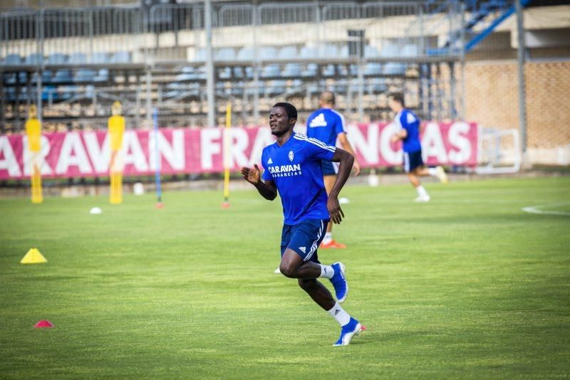 Entrenamiento del Real Zaragoza del 24 de julio