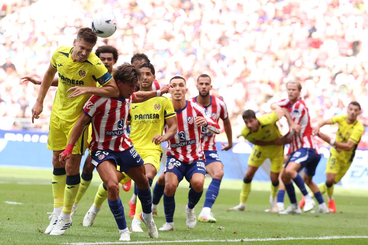 Atlético de Madrid - Villarreal, en imágenes