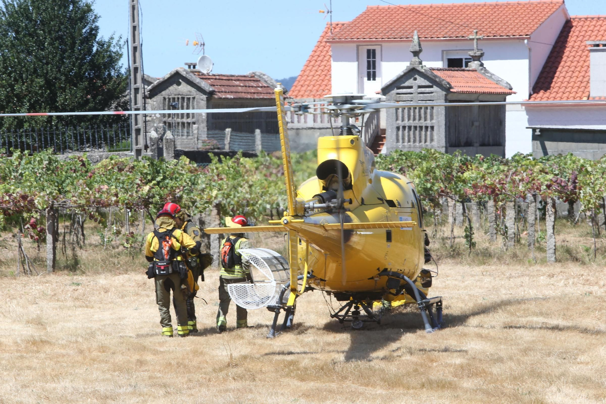 Segundo incendio en Bueu en dos días (II)