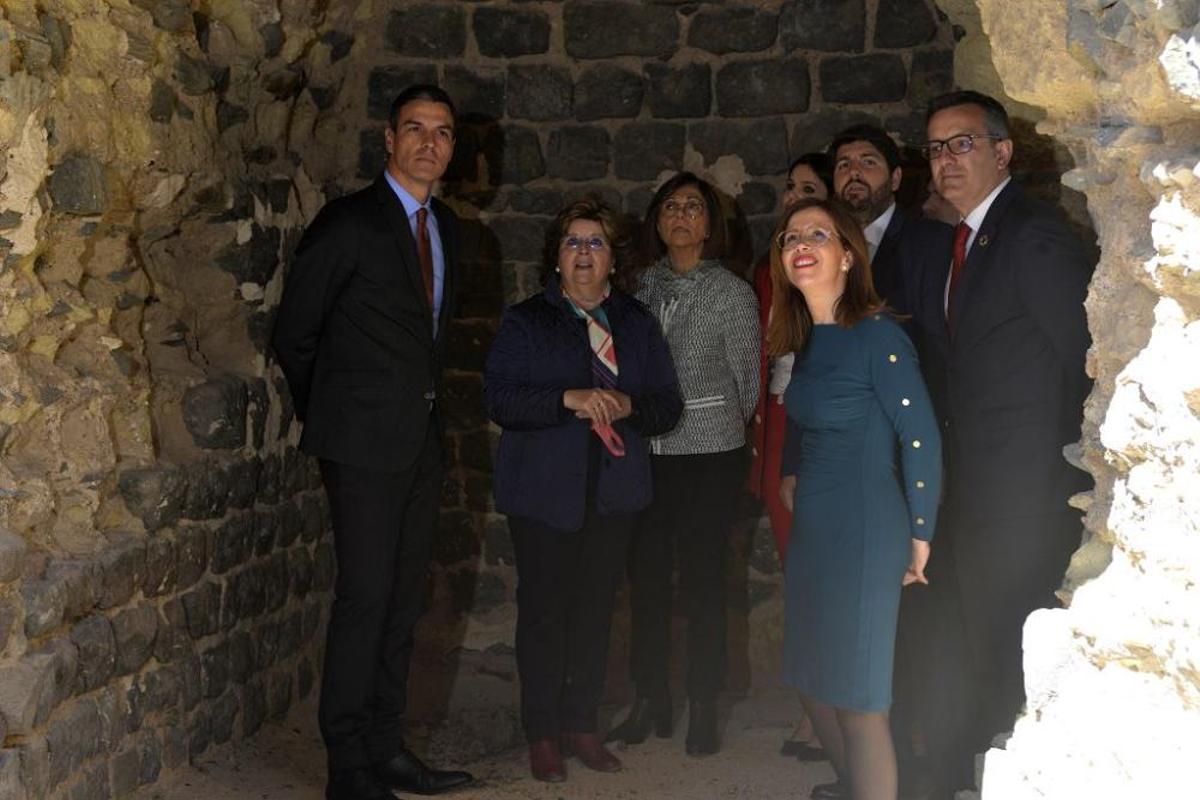 Visita de Pedro Sánchez en Cartagena