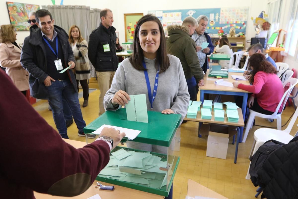 2-D Elecciones Andaluzas/Candidatos y autoridades ante las urnas