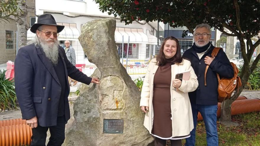 Zona a la que se trasladará la piedra con el busto.