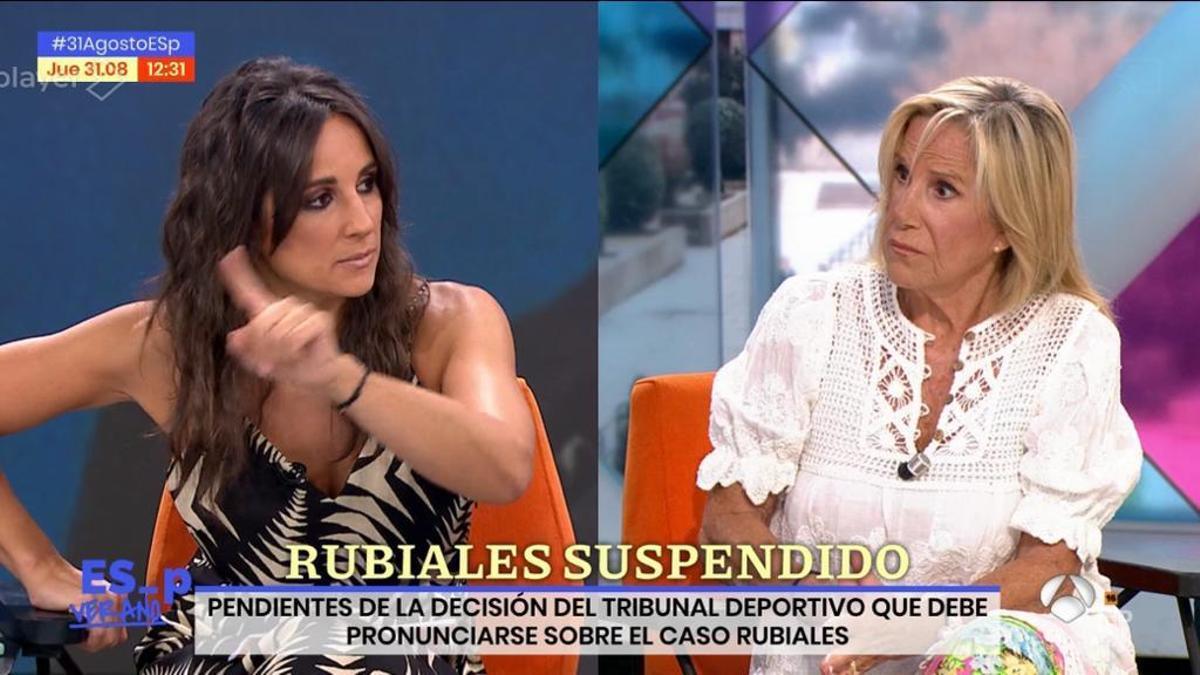Lorena García y Cuca García de Vinuesa en ’Espejo Público'.