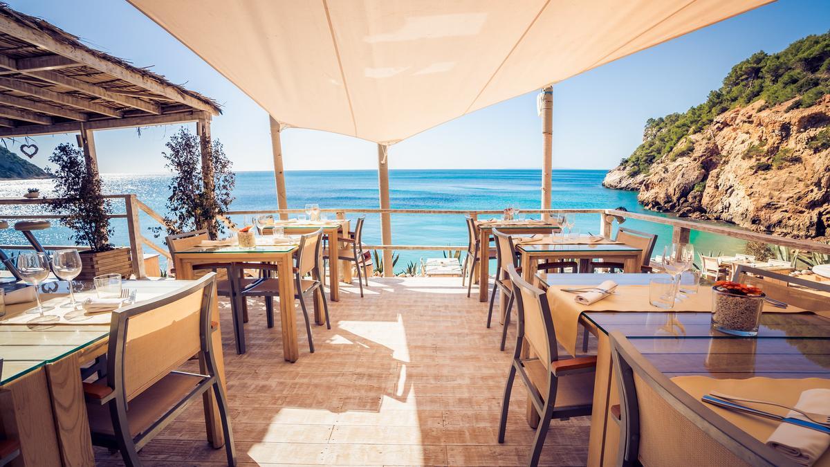 Uno de los mejores restaurantes para relajarse en Ibiza.