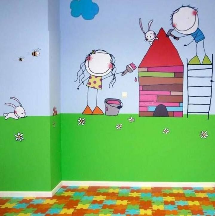 Murales para habitaciones infantiles