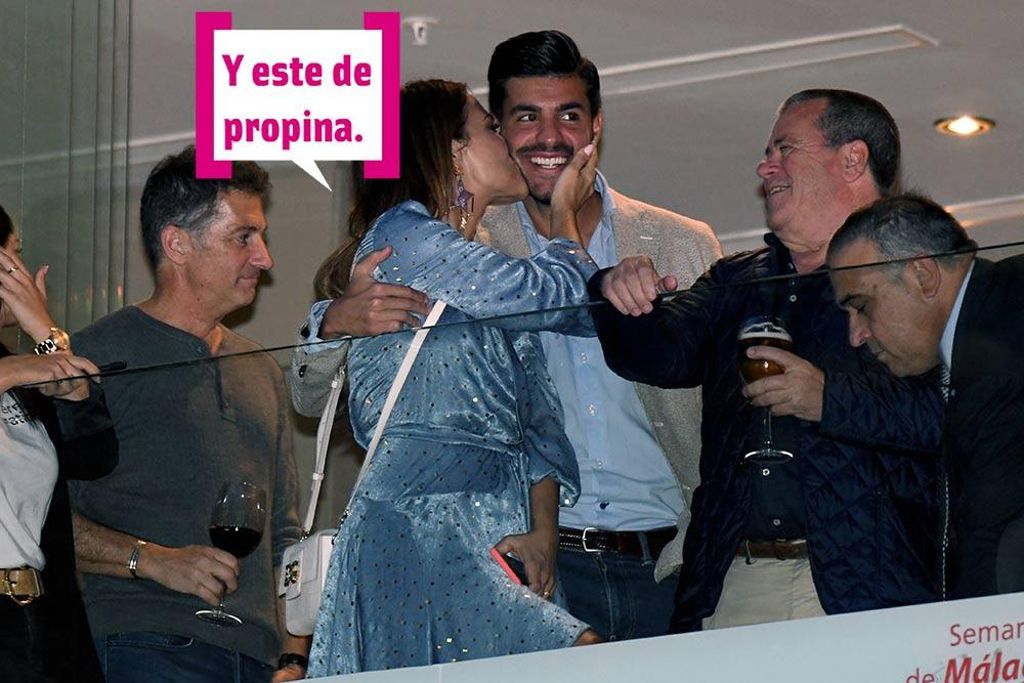 Paula Echevarría y Miguel Torres en Malaga