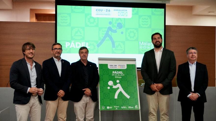 Málaga se convierte en capital del pádel universitario con el Campeonato de España que organiza la UMA