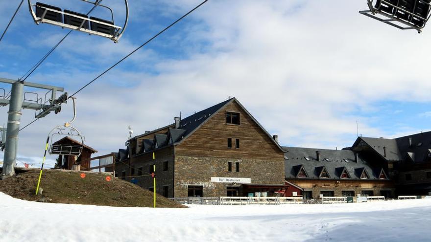 L&#039;estació de Port Ainé, al Pallars Sobirà