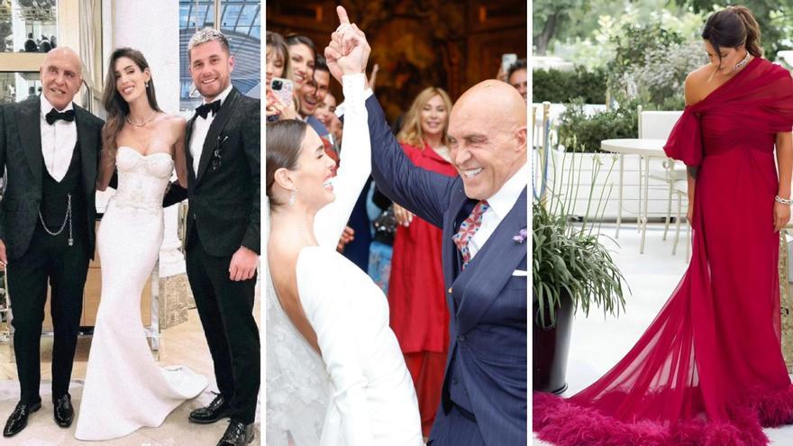 Los estilismos de la boda de Kiko Matamoros y Marta López Álamo: así iban los novios y los invitados