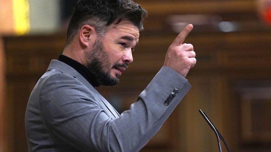 Rufián: &quot;Si el Gobierno no soluciona la situación de los presos, actuaremos en consecuencia&quot;