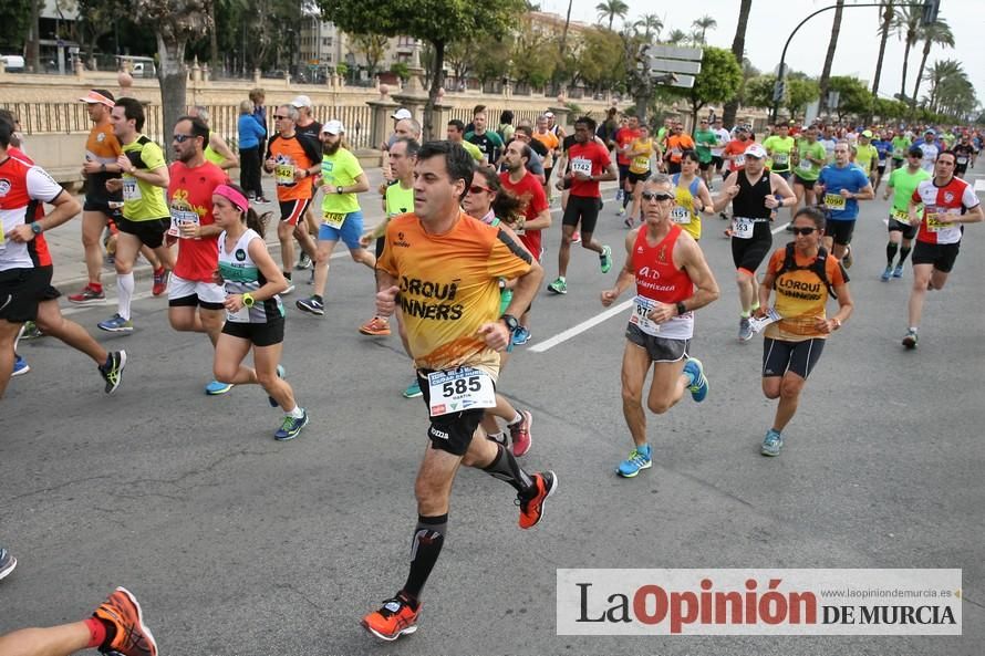 Media Maratón de Murcia: paso por la Avenida del Infante