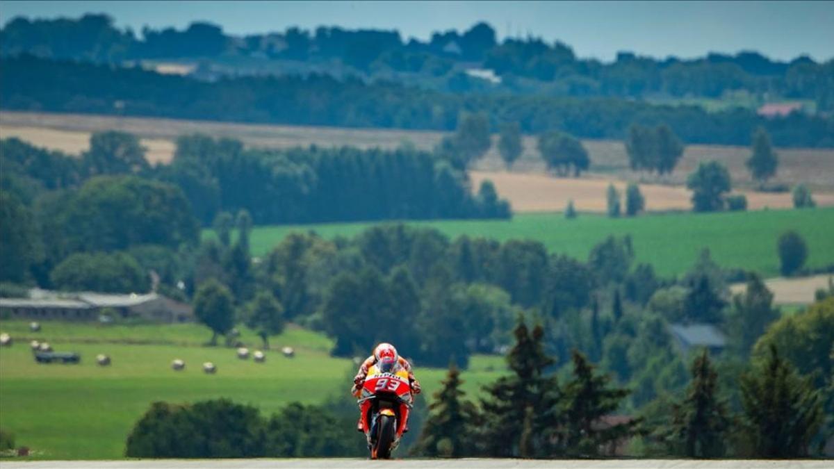 Márquez, a revalidar su racha de poles consecutivas en Alemania