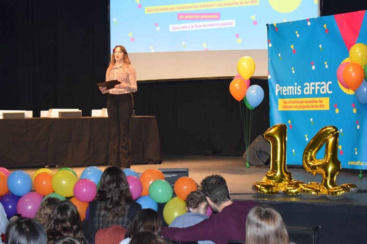 L'acte d'entrega dels guardons.