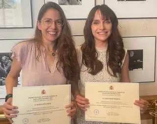 Dos alumnas del Instituto Rosalía, premios Fin de Carrera