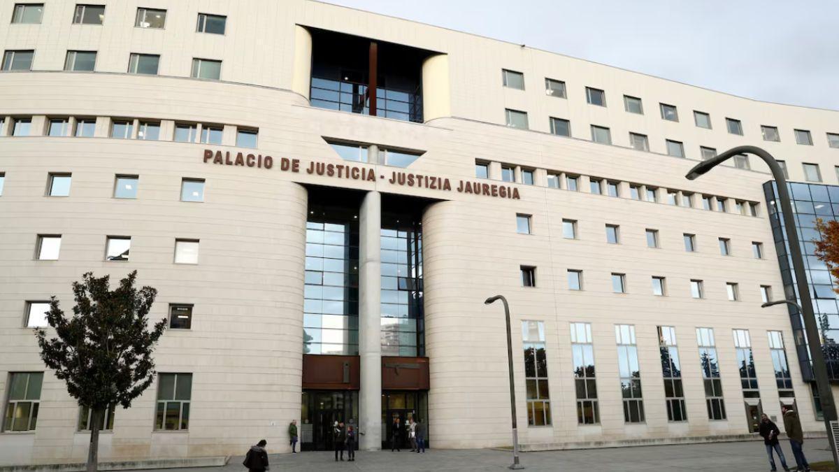 Fachada del Palacio de Justicia de Navarra