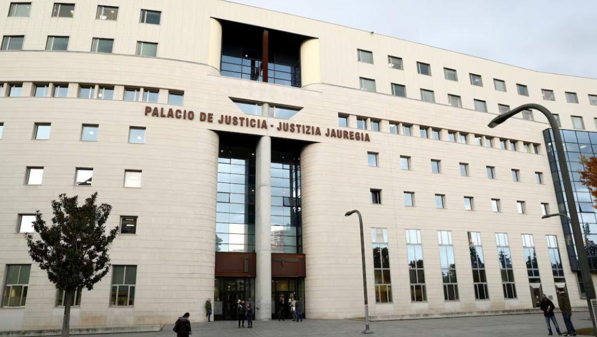 Fachada del Palacio de Justicia de Navarra
