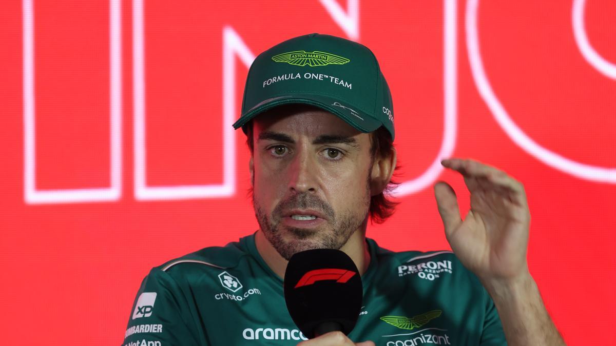 Fernando Alonso es optimista en sus declaraciones tras los test de pretemporada en Baréin