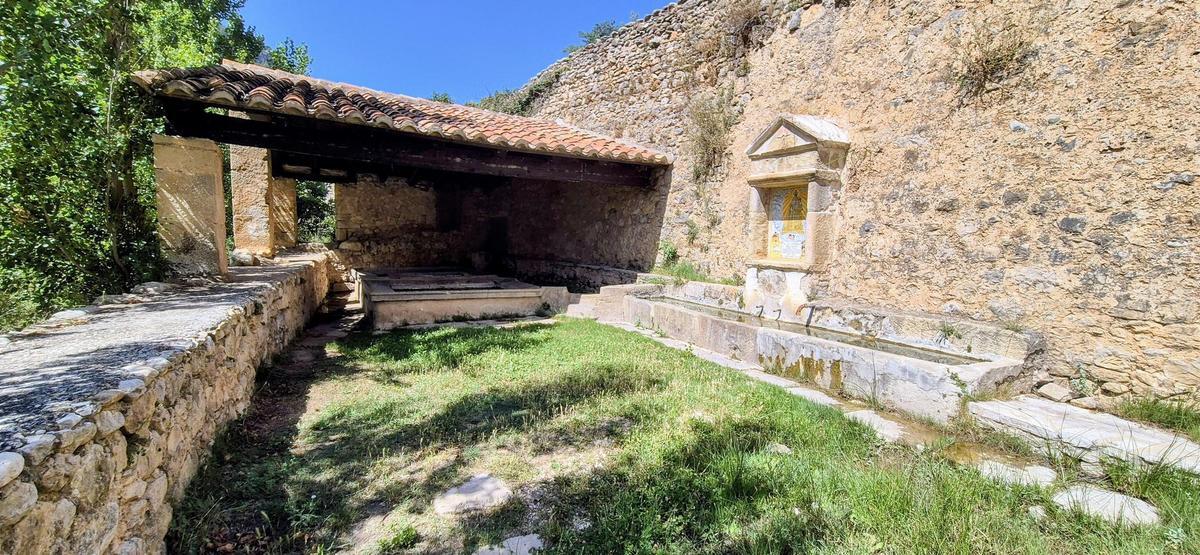Antigua zona de lavaderos del pueblo.