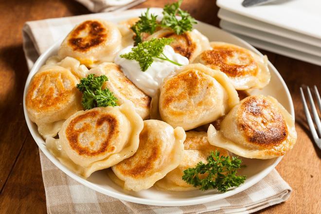 Pieroguis. Plato típico polaco