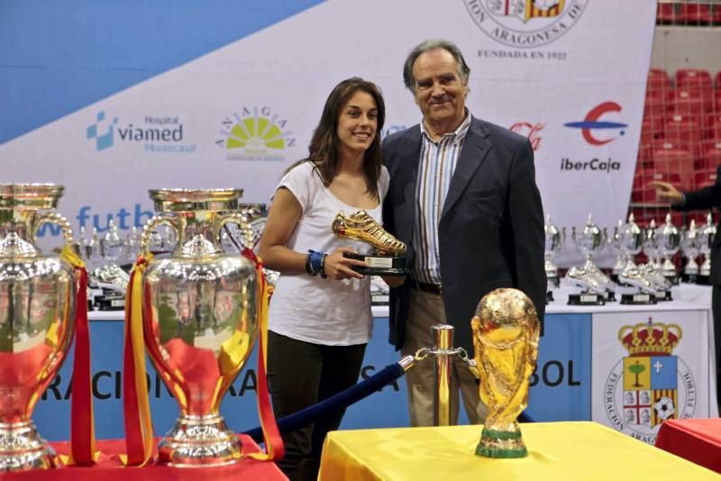 Fotogalería: Entrega de premios en la Gala del Fútbol de Aragón