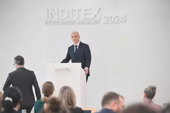Óscar García Maceiras presenta los resultados de Inditex de 2024
