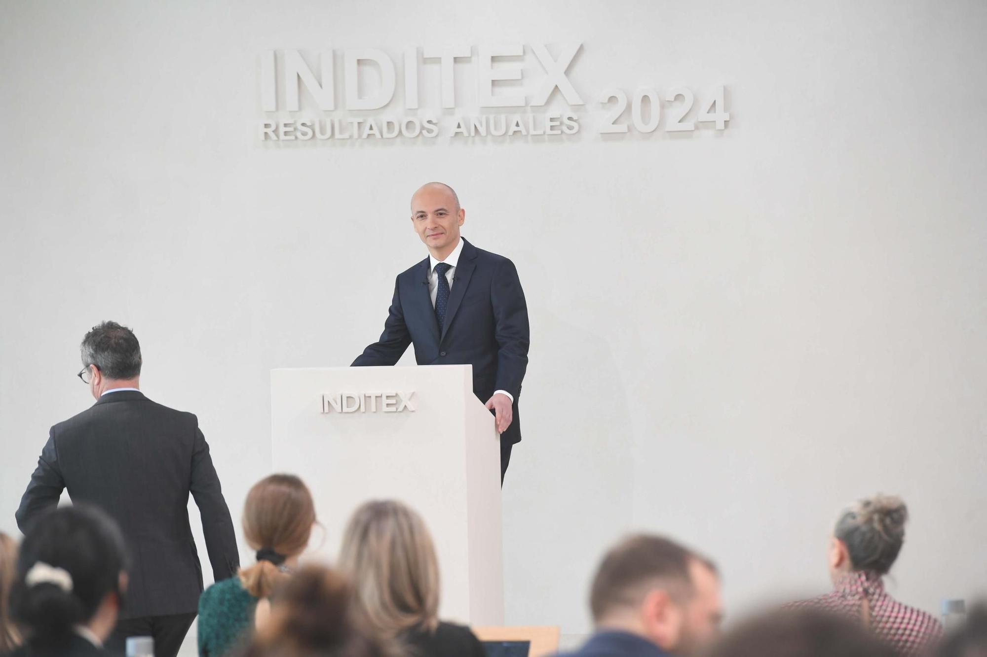 Resultados Inditex: Óscar García Maceiras presenta los resultados de Inditex de 2024