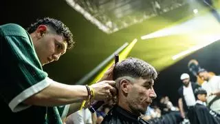 De aprendices a promesas: el futuro de la barbería en Tenerife demuestra su talento y precisión en una batalla