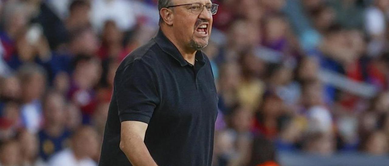 Rafa Benítez, entrenador del Celta.