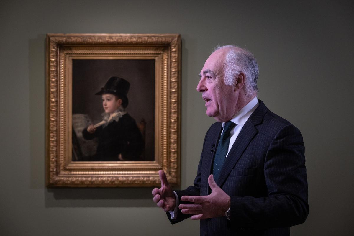 En imágenes | Las obras de Goya de la Fundación Ibercaja se 'refugian' por un tiempo en el Patio de la Infanta
