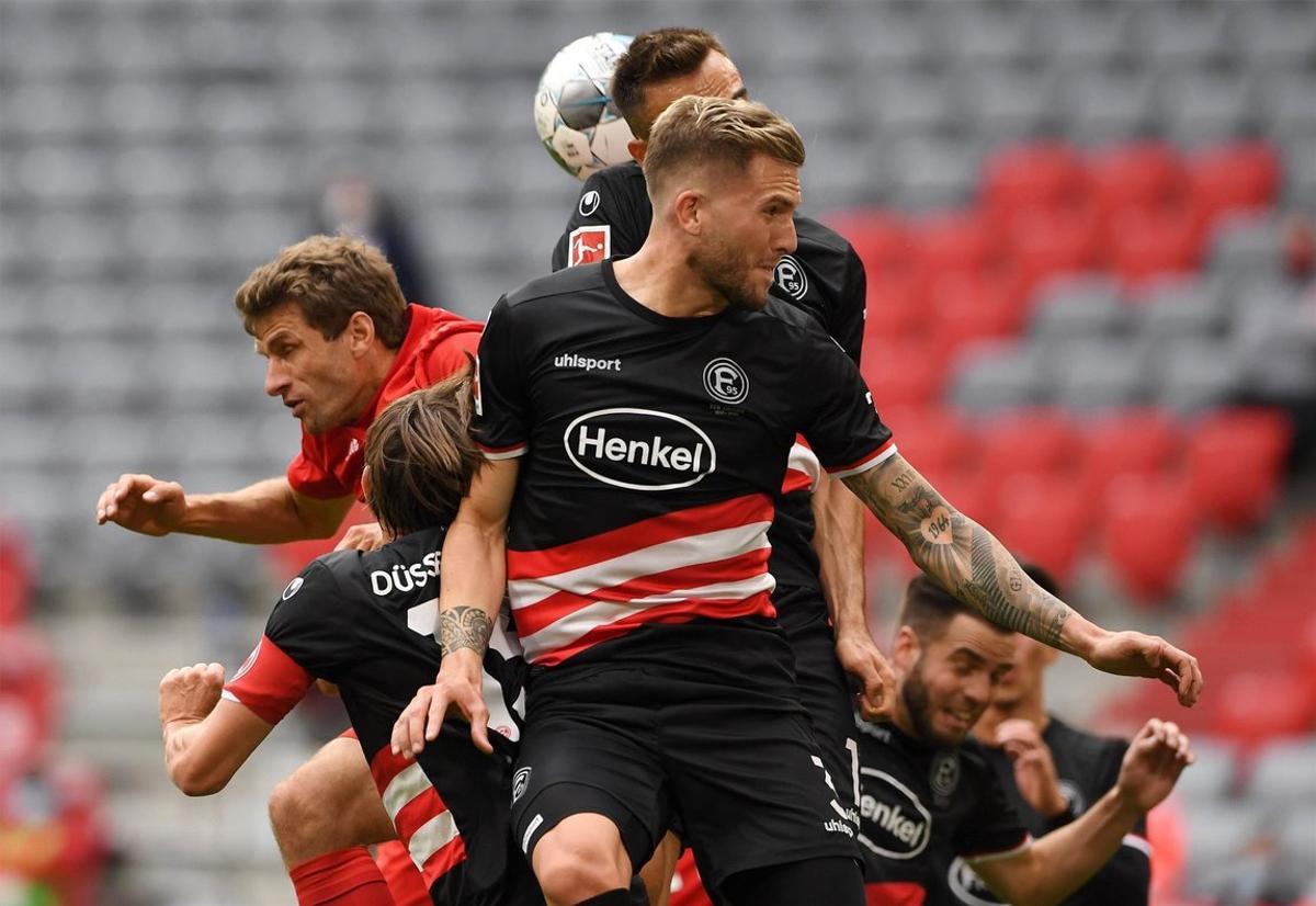 Las imágenes del Bayern Múnich vs Fortuna Düsseldorf