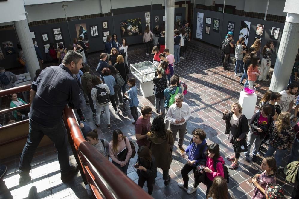 Exposición de ilustradores de la Escuela de Arte de Oviedo